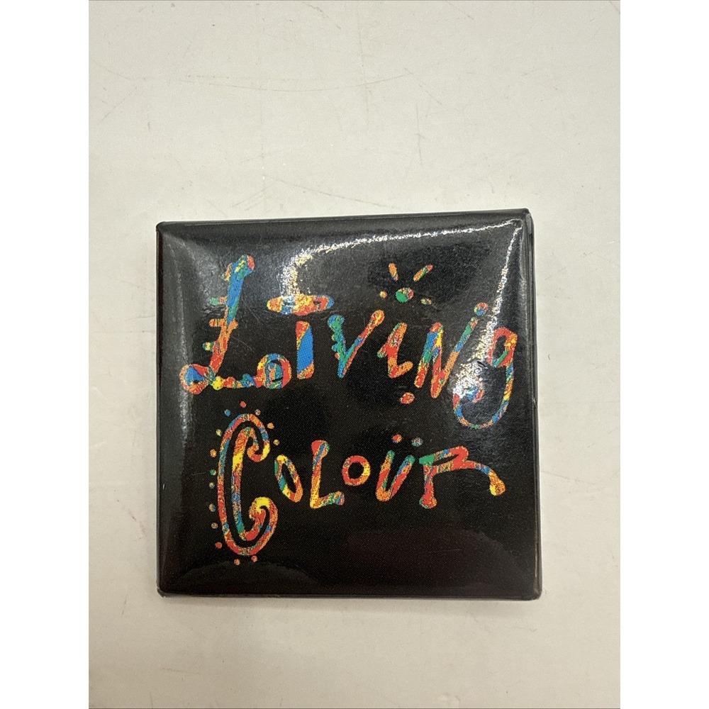 Vintage 1989 Original Living Color Band Pinback Button by Button Up